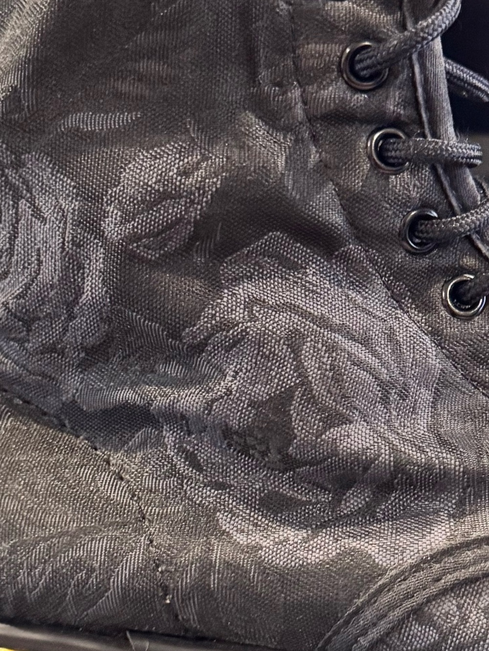 Dr Martens Vintage 90s Floral Fabric Boot 9 - Picture 2 of 13